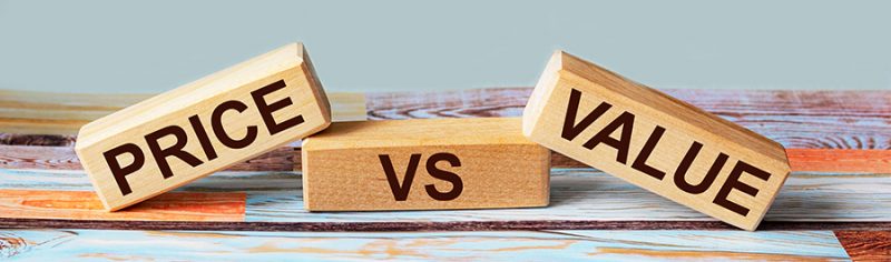 Wooden,Blocks,With,The,Inscription,Price,Vs,Value,On,A Wooden,Blocks,With,The,Inscription,Price,Vs,Value,On,A