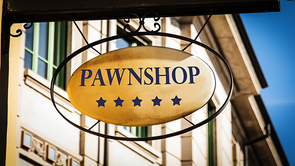 Terms Pawn shop and Pawnshop are semantically related or have